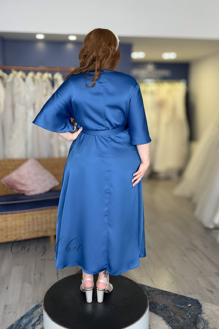 Royal Blue Maxi Dress - Curvy Chic Boutique
