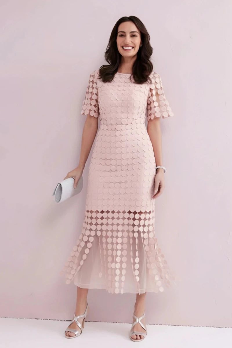 Samantha Jane Sammi mother of the bride dress in Pale Pink