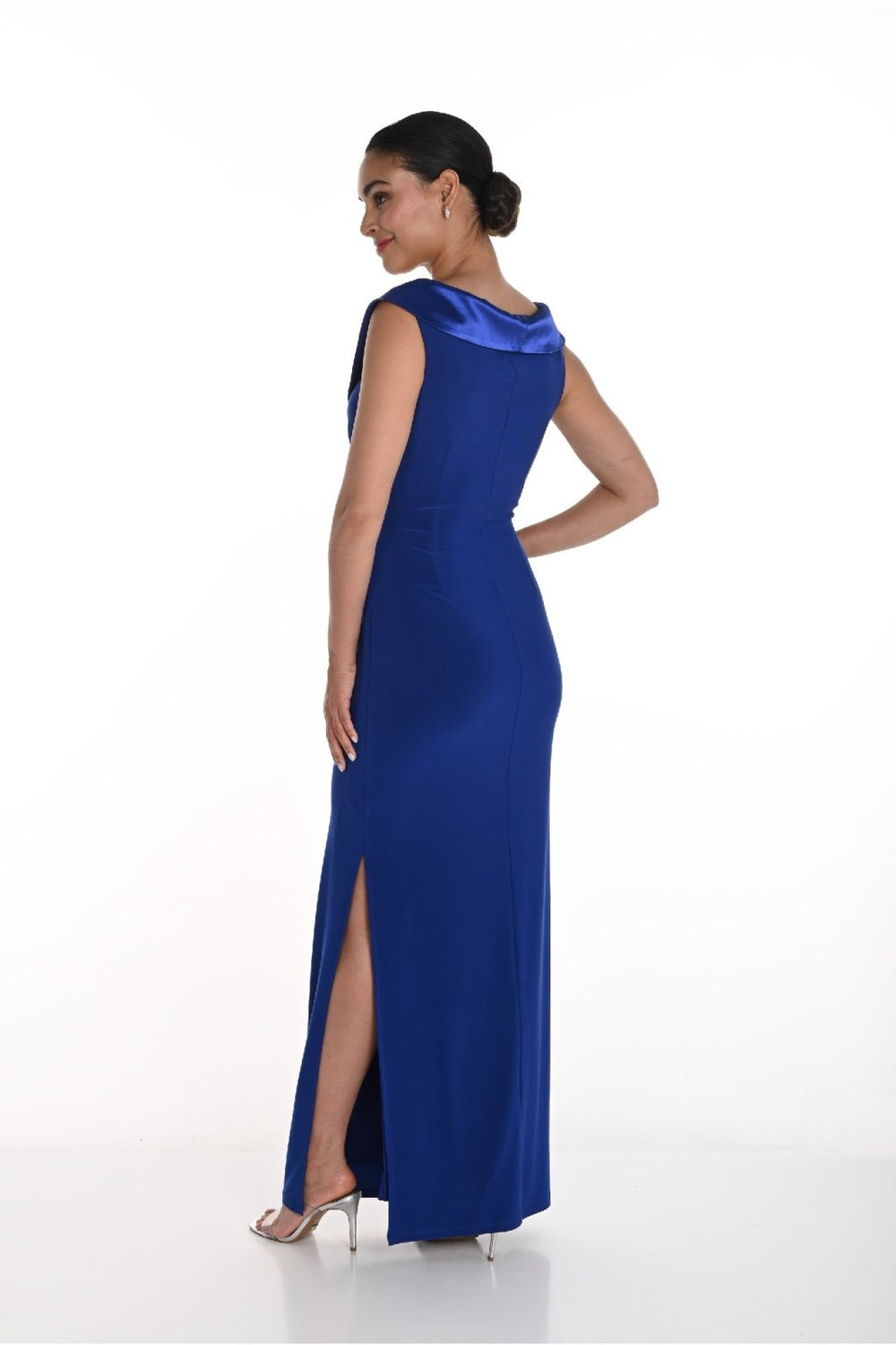 Sapphire Ruched Waist Maxi Dress | Frank Lyman - Curvy Chic Boutique
