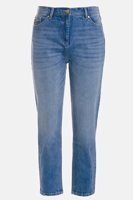 Plus Size Denim Mom Jeans - Curvy Chic Boutique