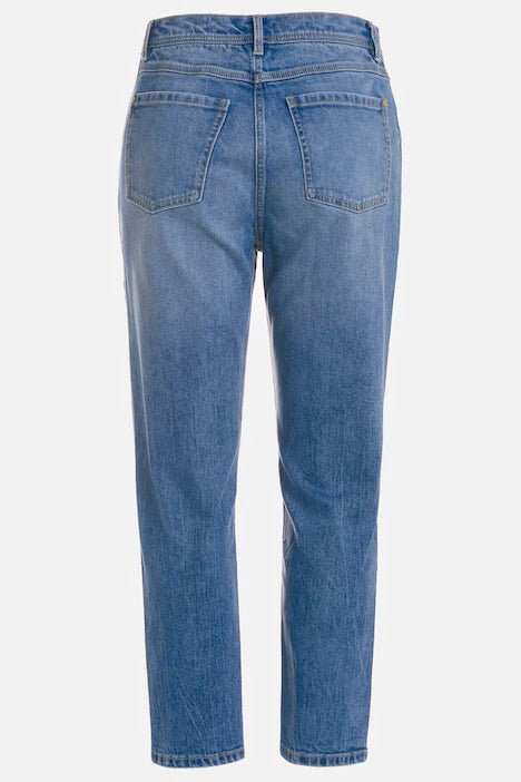 Plus Size Denim Mom Jeans - Curvy Chic Boutique