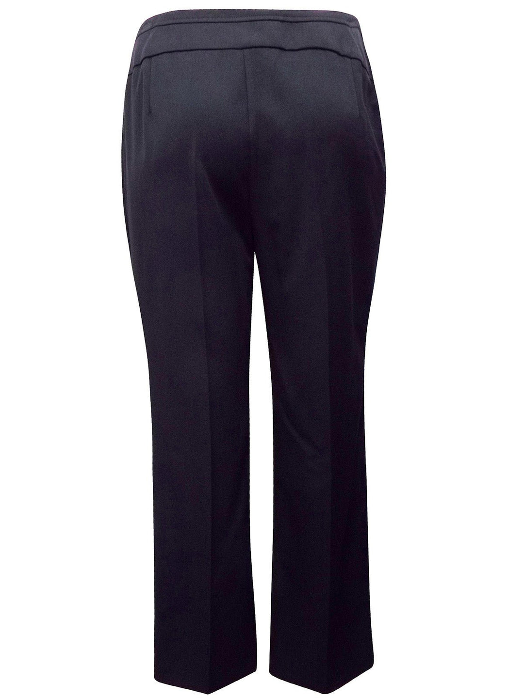 Straight Leg Triple Button Plus Size Trouser - Curvy Chic Boutique